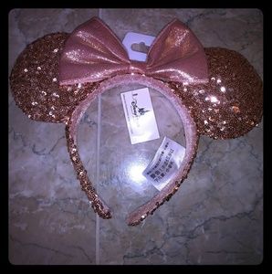 Rose Gold Minnie Ears